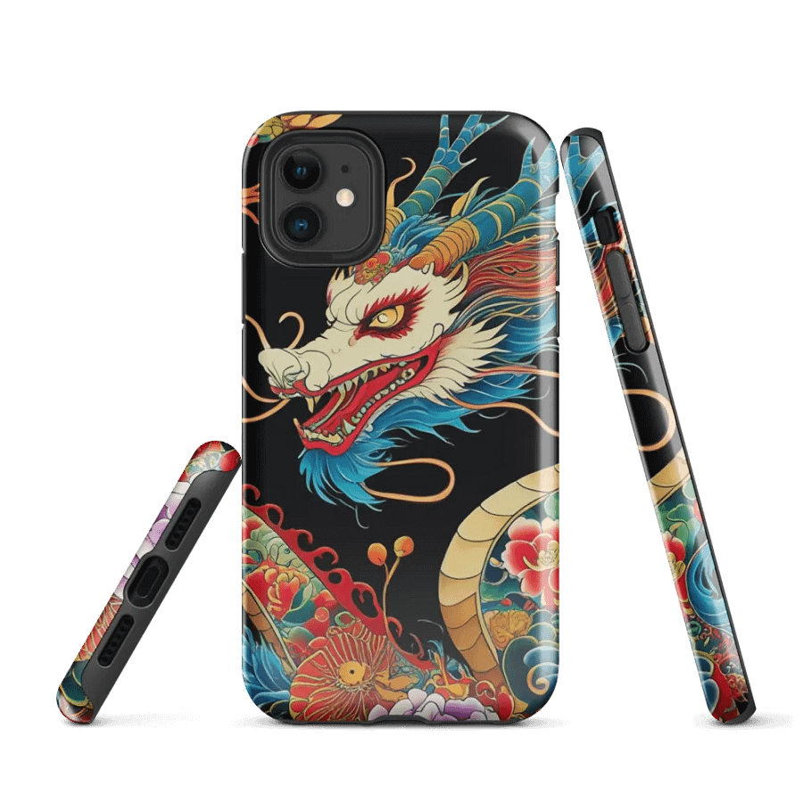 Dragon's Blossom Tough Case for iPhone® product image (1)