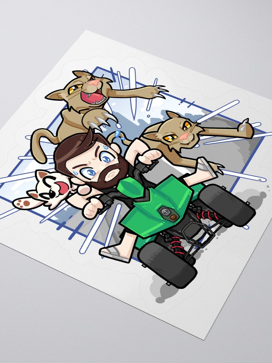 Cougar Escape Sticker product image (5)