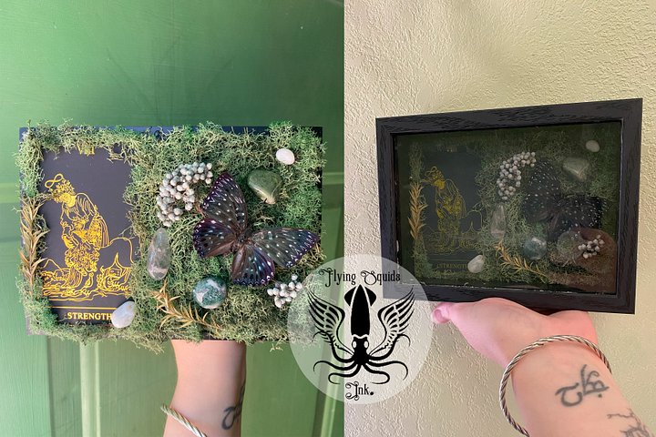 Tarot Card Shadow Box-Strength product image (1)