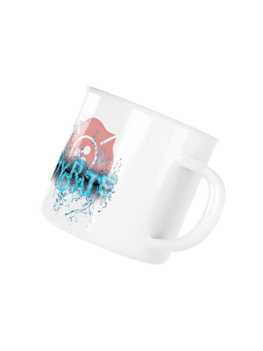 Ugly QR Code Hydrate Enamel Mug product image (5)
