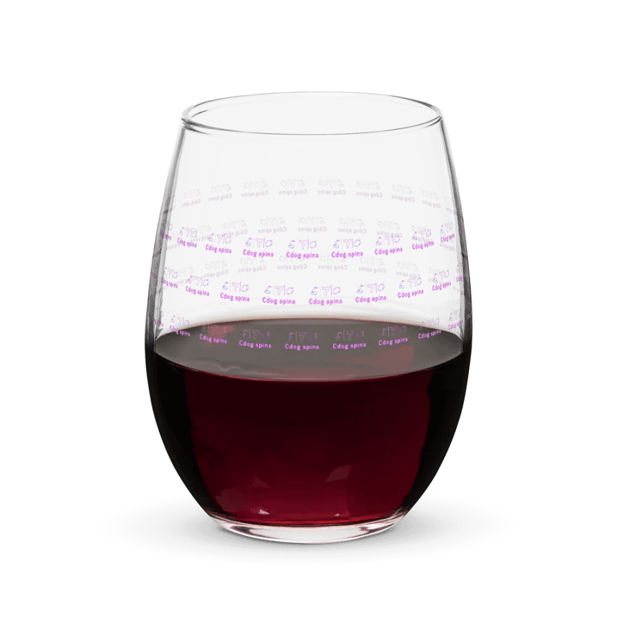 Cdog Spins Glass Tumbler product image (7)