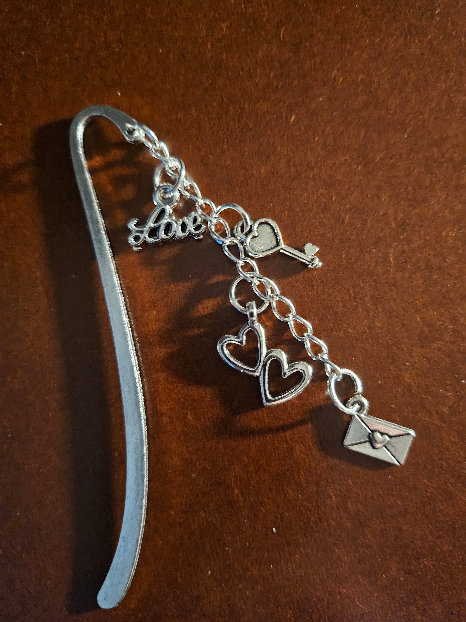 Handmade Metal Hook Charm Bookmark product image (5)