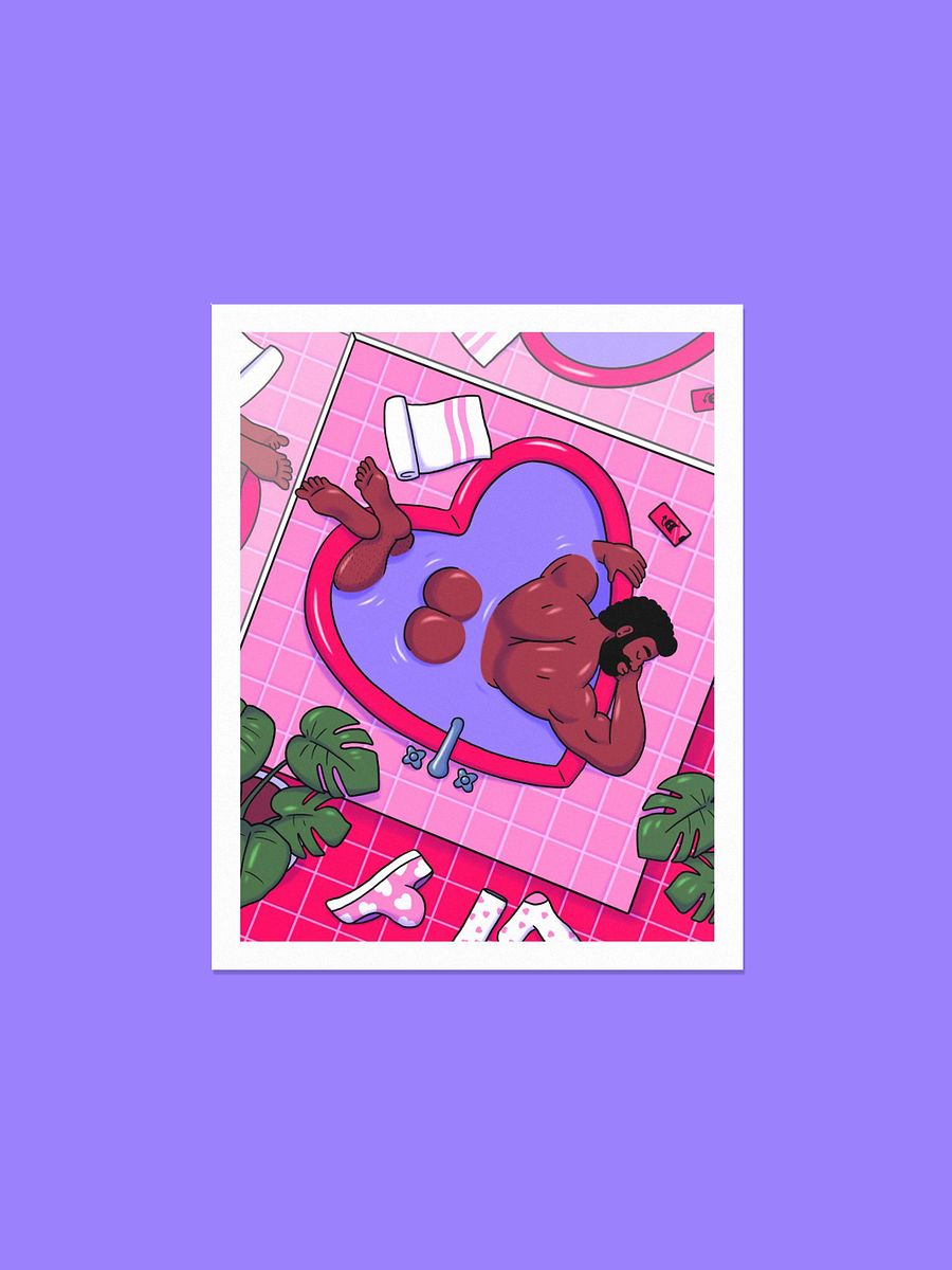 Hearttub 8x10 Print product image (3)