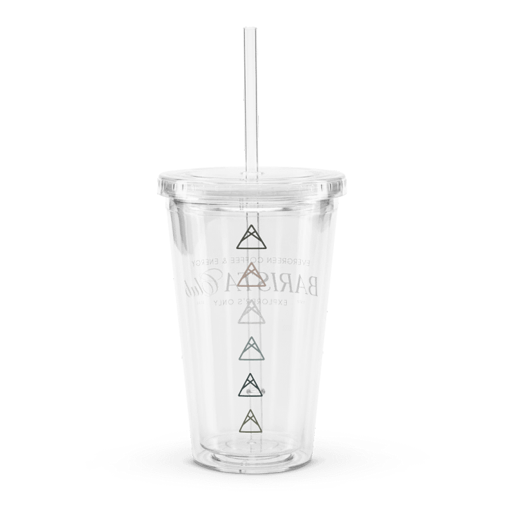 Barista Club Clear Plastic Tumbler | Sip Society product image (2)