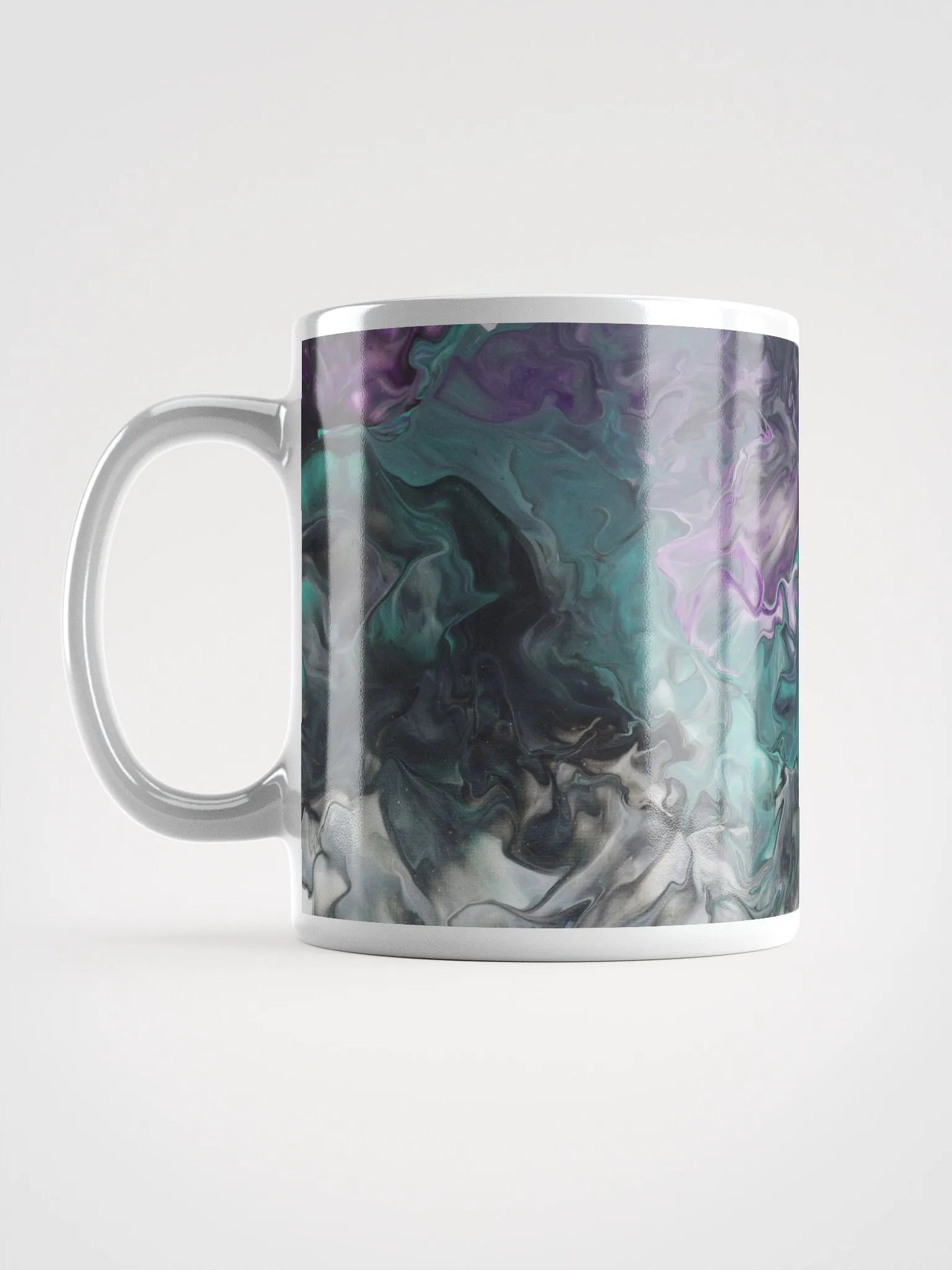 Acrylic Pour Printed White Glossy Mug - Original FCCA Design product image (6)