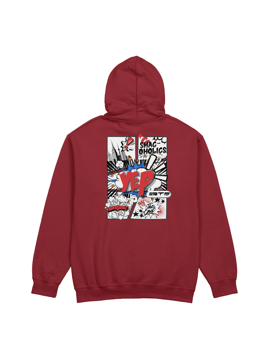 Explosive Red YeP Shac-oholics Hoodie product image (15)