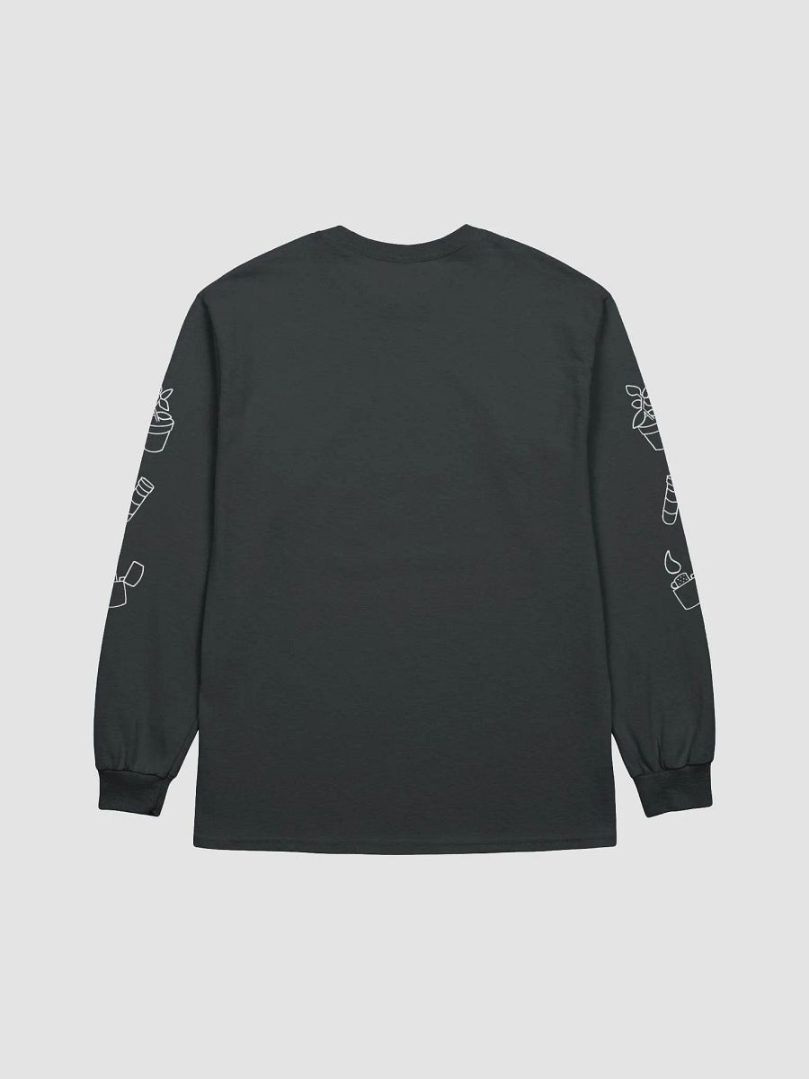 AWESOME SKELETON PAINTING LONG-SLEEVE [BLACK] product image (2)
