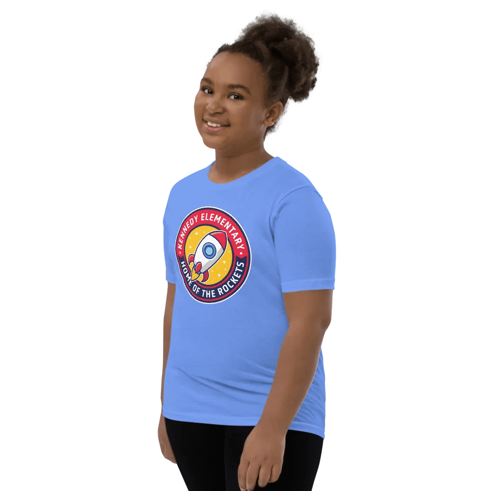 Kennedy Elementary Rocket Emblem Youth T-Shirt product image (12)