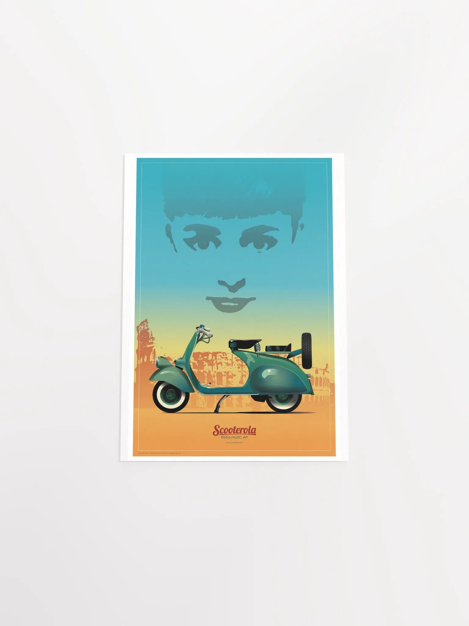 SC1180101 Icon Vintage Vespa Poster product image (15)