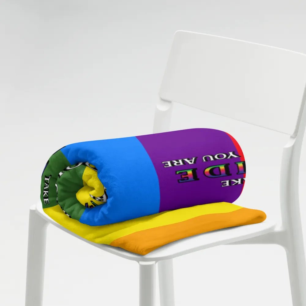 Pride Rainbow Throw Blanket product image (7)