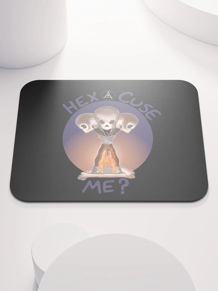 Glowing Skull Mouse Pad product image (1)
