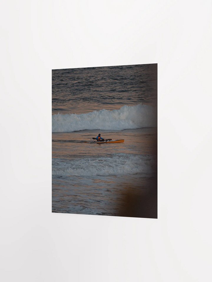 Sunset Serenity Kayak Poster product image (3)