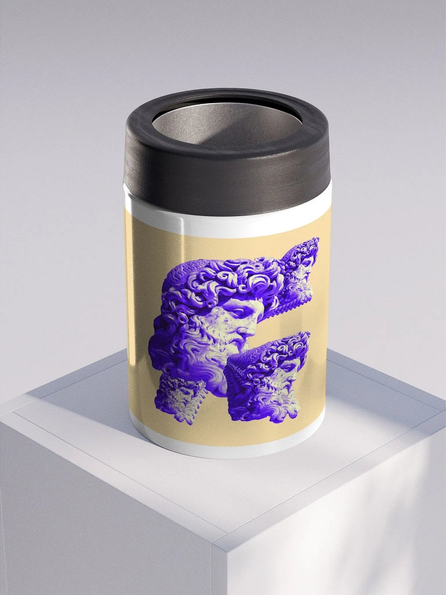 Zeus Glitch Stainless Steel Koozie product image (3)