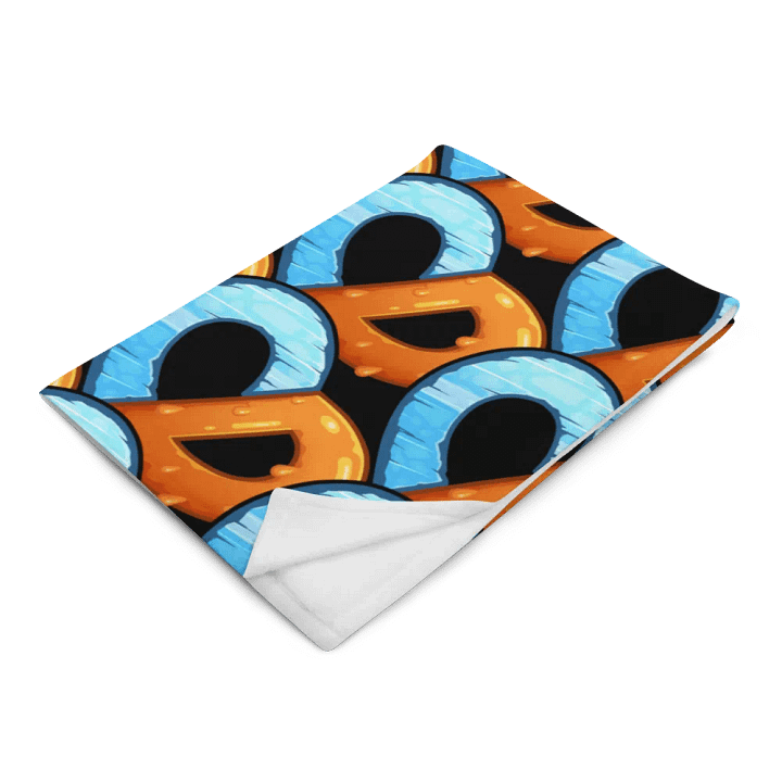 heart v2 throw blanket product image (2)