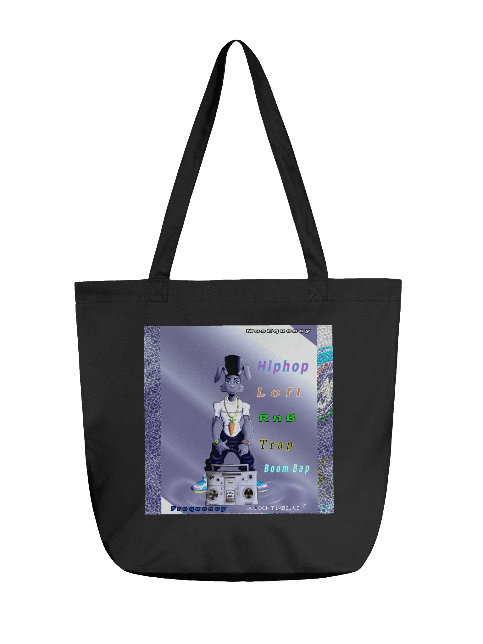 DLU DON’T LABEL US™ Frequency Fusion Tote Bag product image (2)