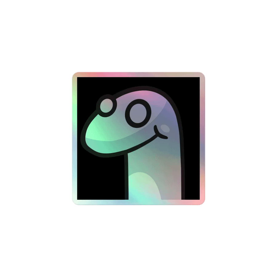 Snook Holo Sticker - Midnight product image (1)