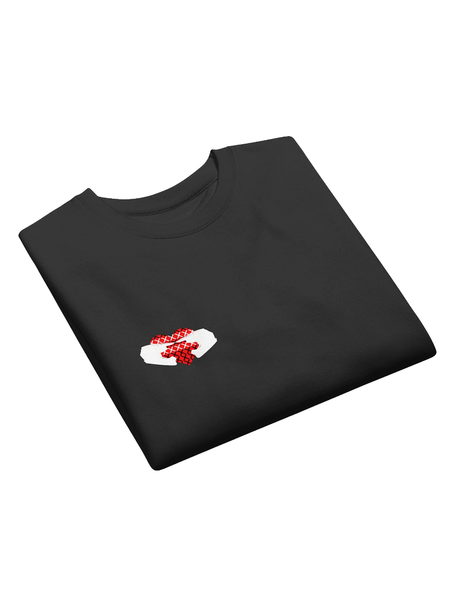 Matching Off-Road Helmet Heart (White-Left) | Crewneck product image (3)