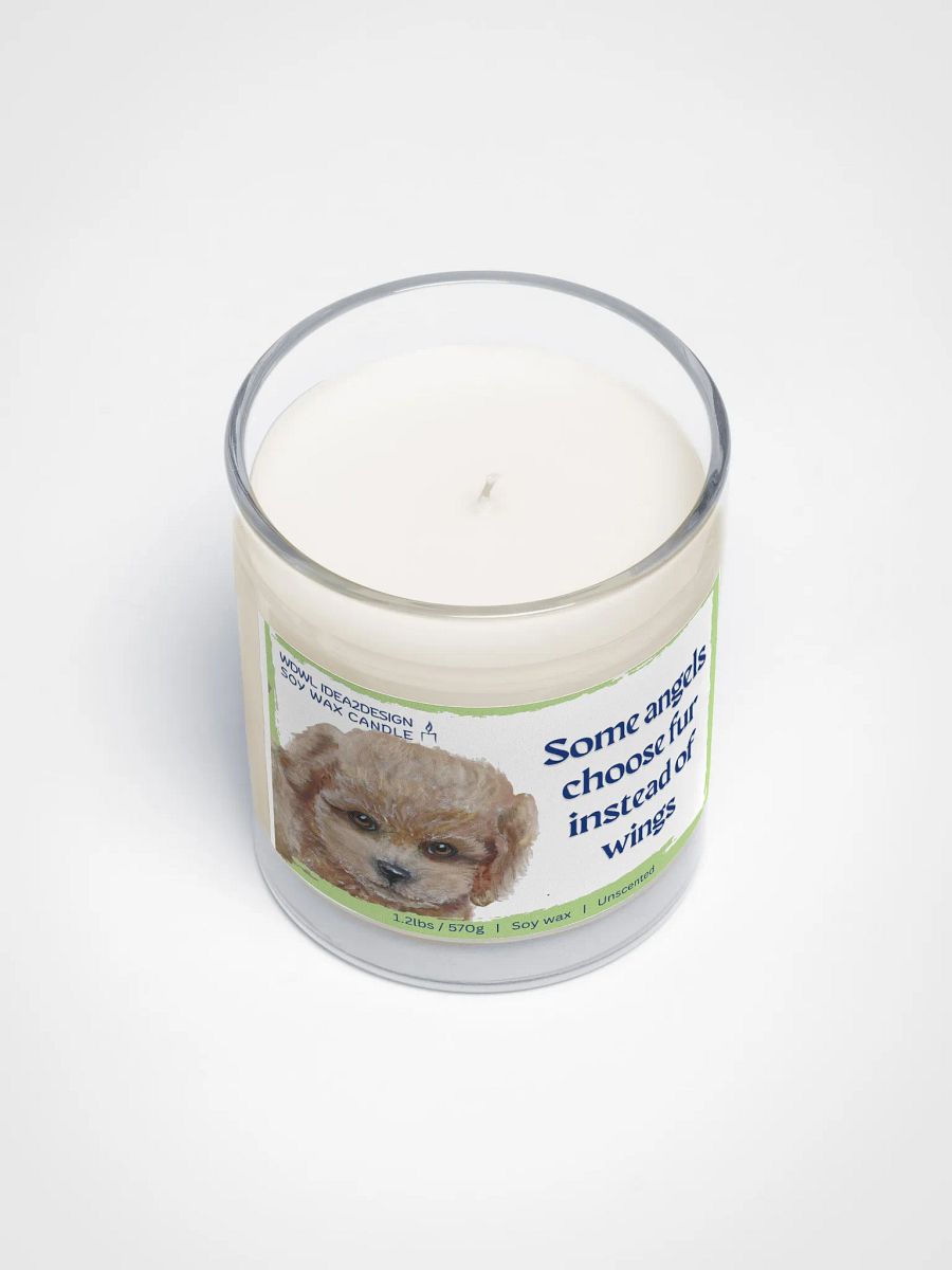 Poodle Dog Lover Best Gift, Large Capacity, Great Value & Eco-Friendly Candle – 1.2 lbs of Pure Serenity product image (3)
