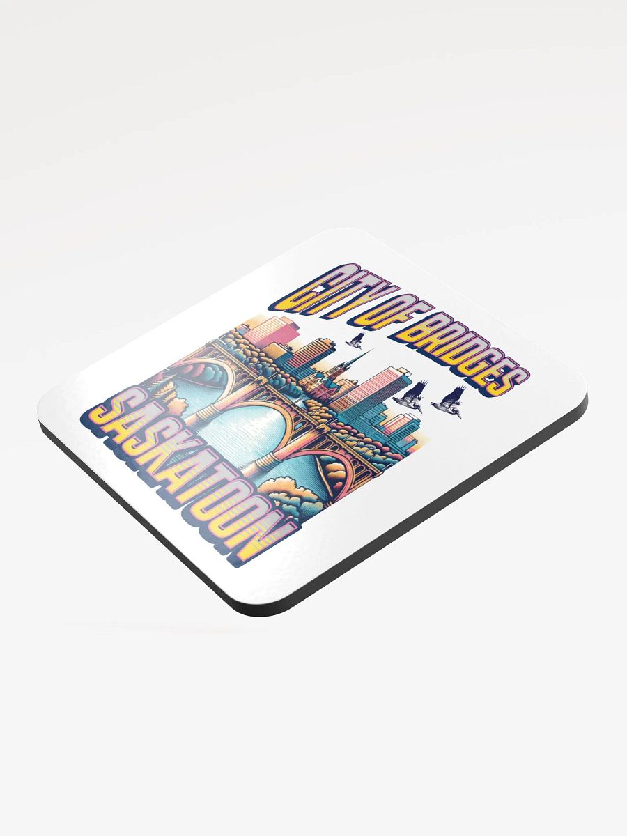 City of Bridges Saskatoon Cork Coaster Set product image (3)