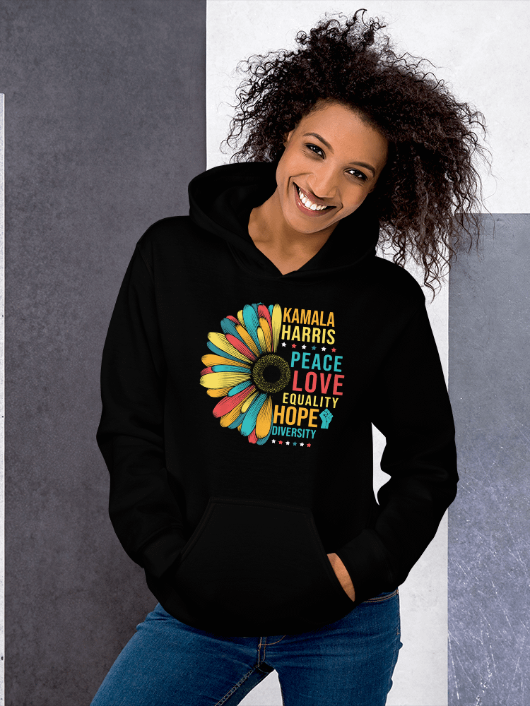 PEACE LOVE HOPE UNISEX HOODIE product image (3)