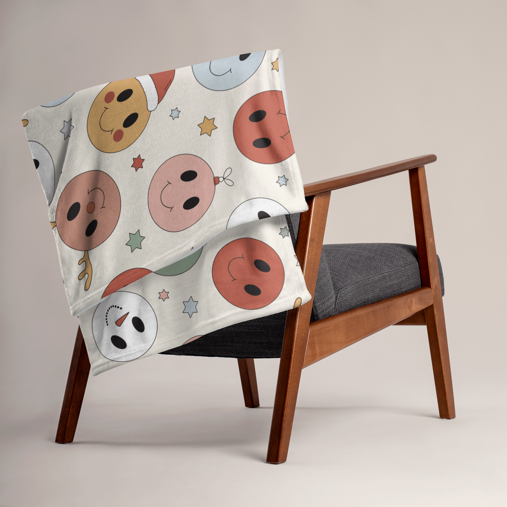 Christmas Smilies Blanket product image (3)