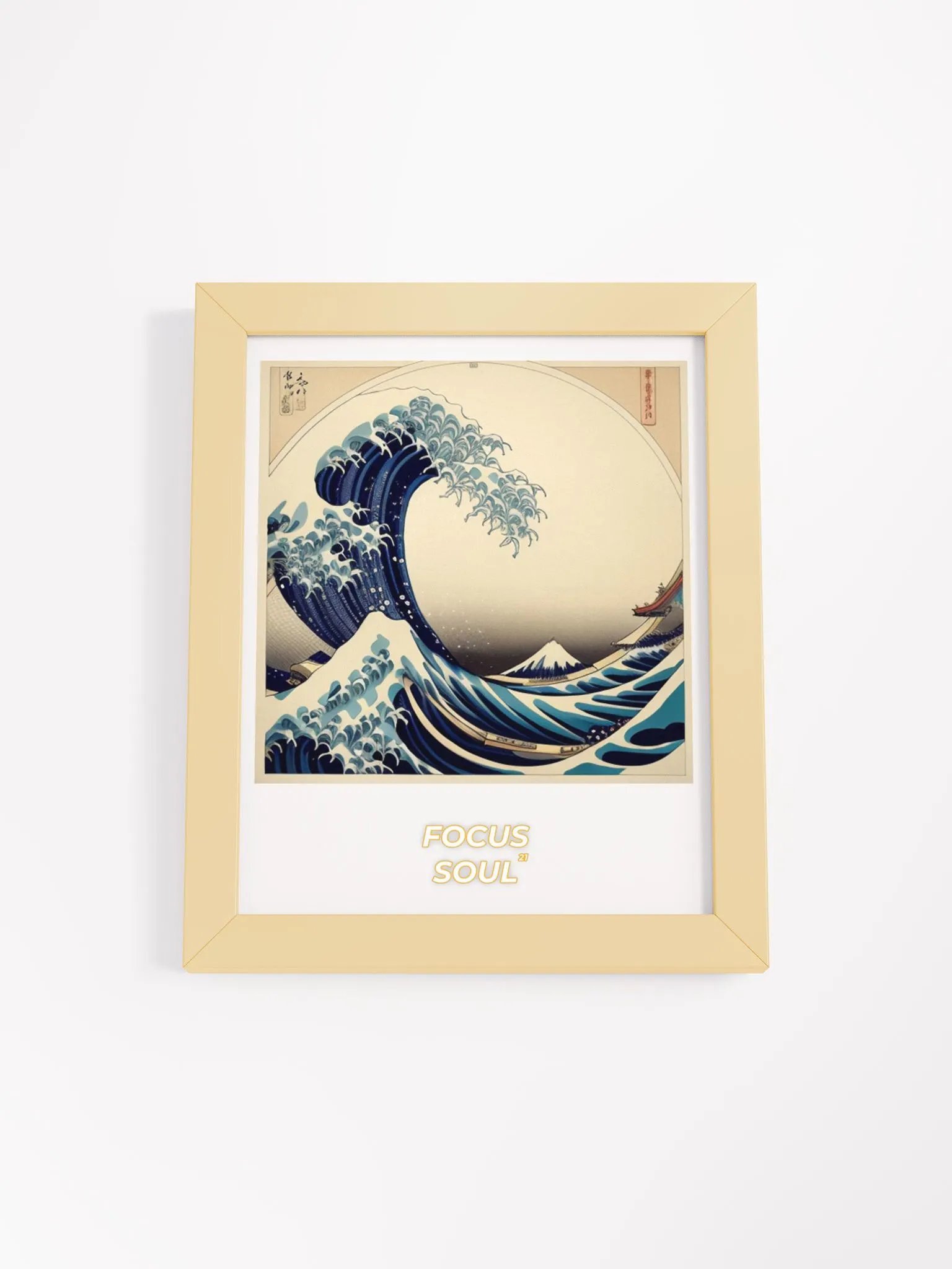 Soulful Wave Serenity Framed Poster product image (25)