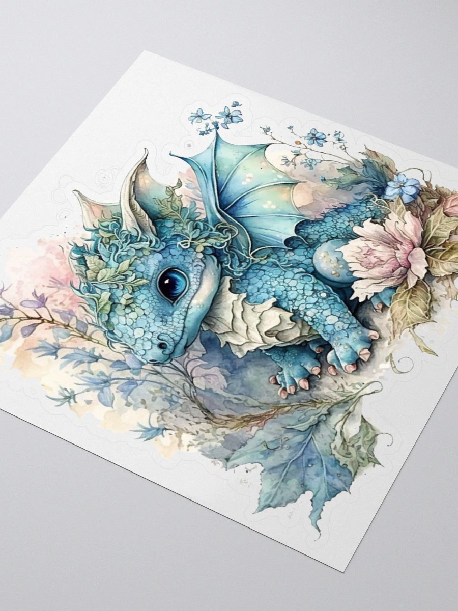 Whimsical Dragon Kiss Cut Stickers product image (9)