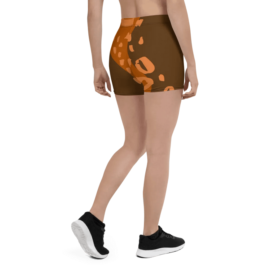 Orange Animalia All-Over Shorts product image (3)