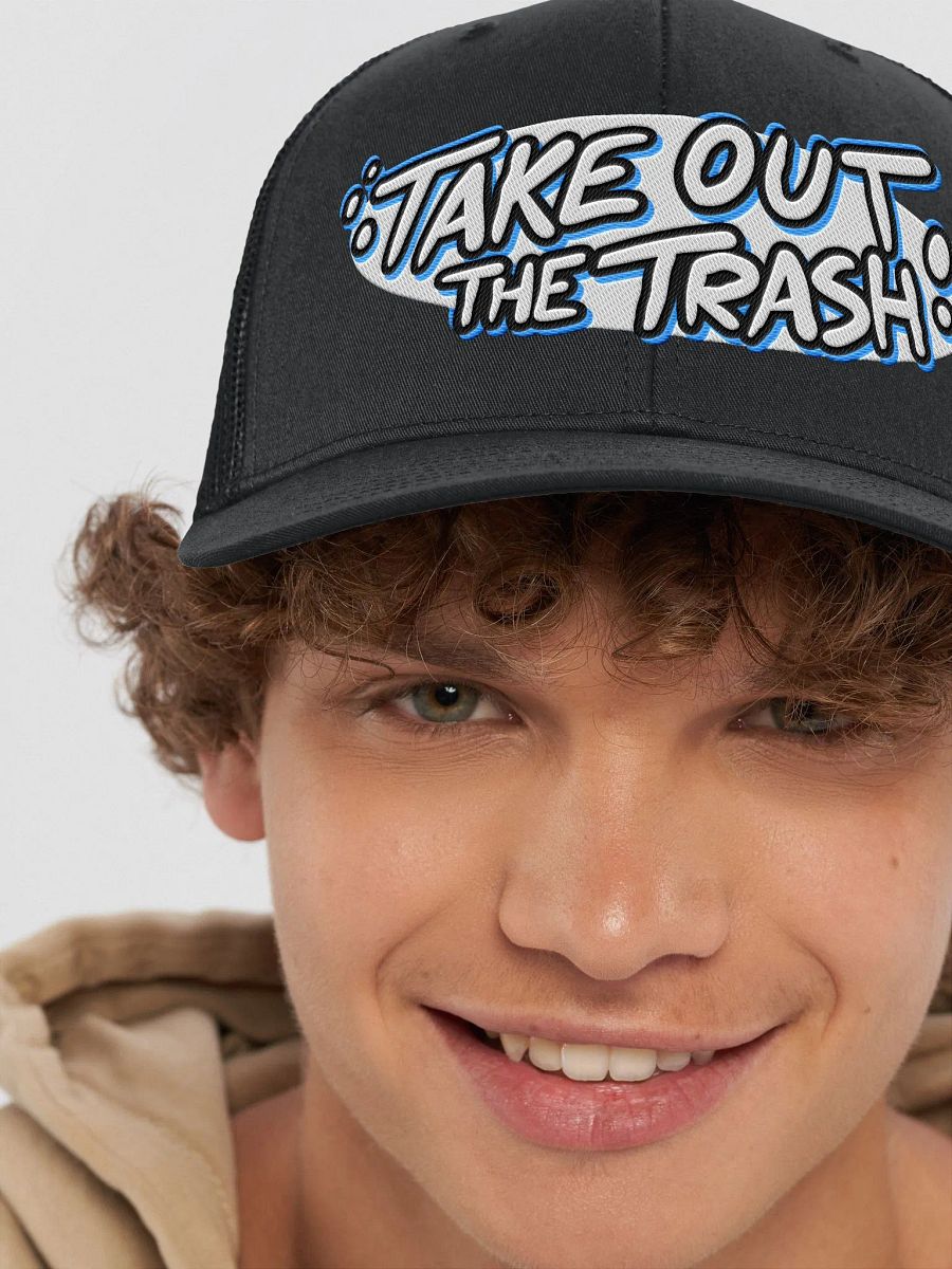 Take Out The Trash Logo Trucker Hat product image (8)