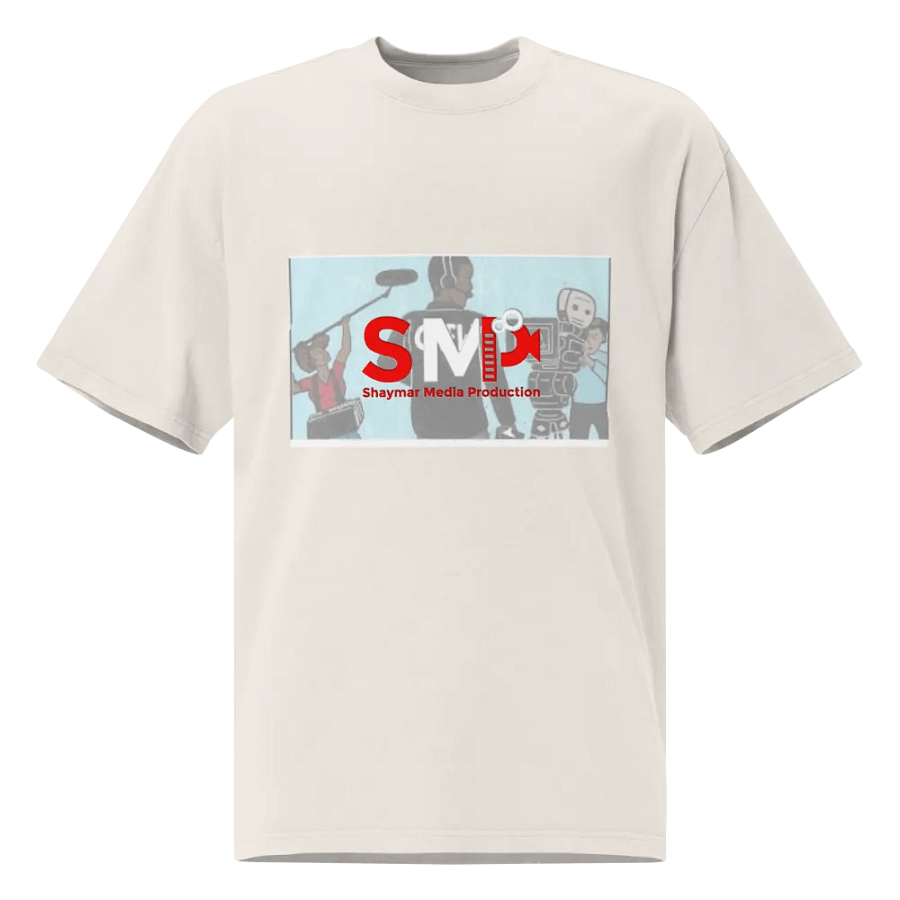 SMP Retro Media Production Oversized T-Shirt product image (1)