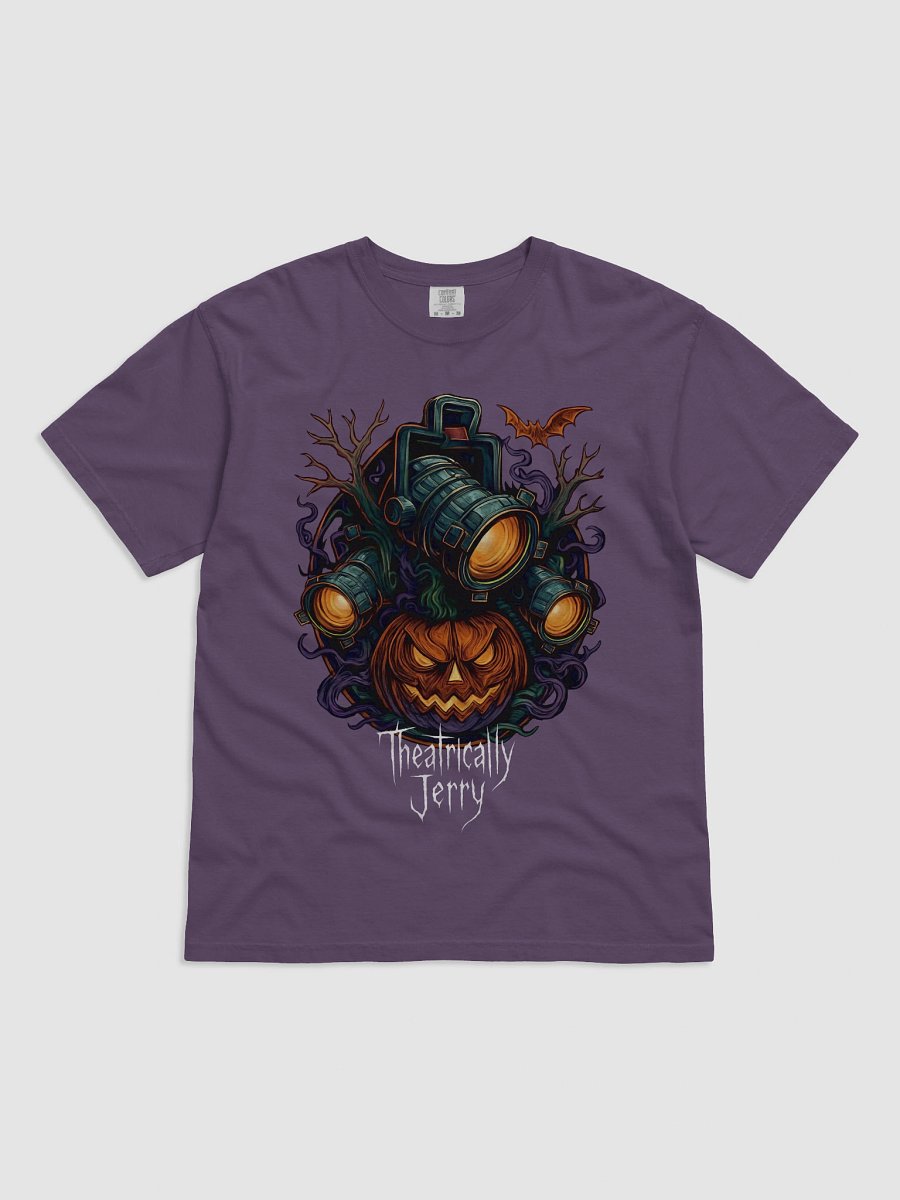 Theatrically Jerry: Halloween Series "Menacing Jack-O'-Lantern" Stage Lights T-Shirt product image (2)