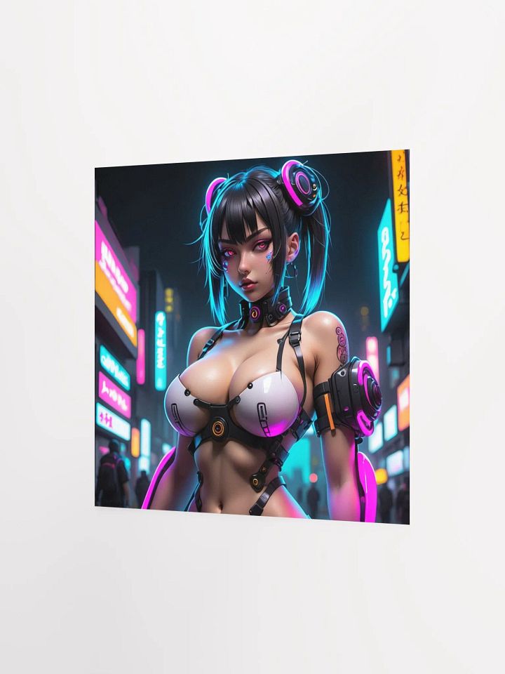 Neon Cyberpunk Dreams Poster product image (12)
