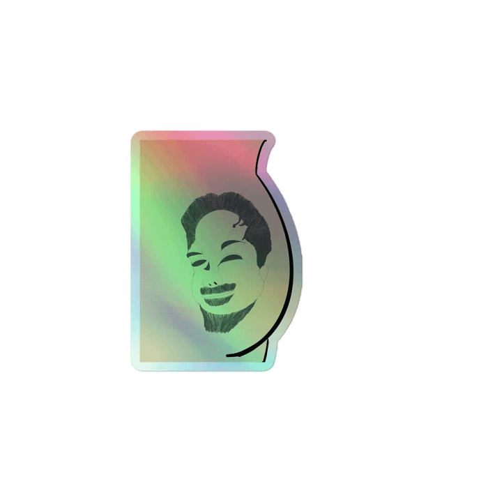#TeamButt Holo Sticker product image (1)