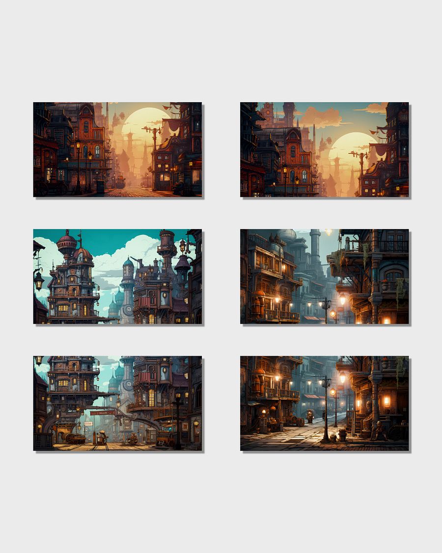 stAImpunk 8K Wallpaper Pack product image (8)