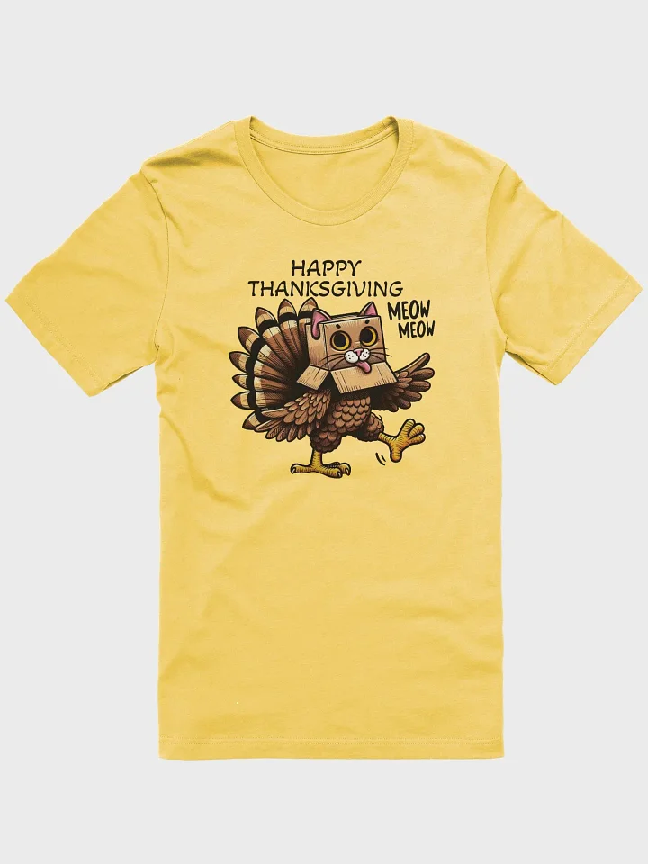 Happy Thanksgiving Meow T shirt product image (6)
