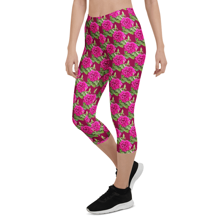 Customizable All-Over Print Capri Leggings product image (6)