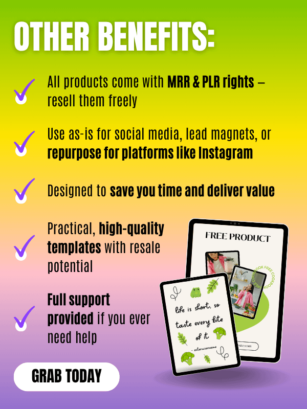 MRR/PLR Baking Pinterest Templates product image (7)