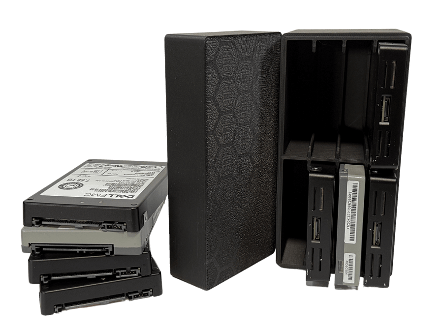 8x 2.5" Enterprise SAS SSD Container product image (9)