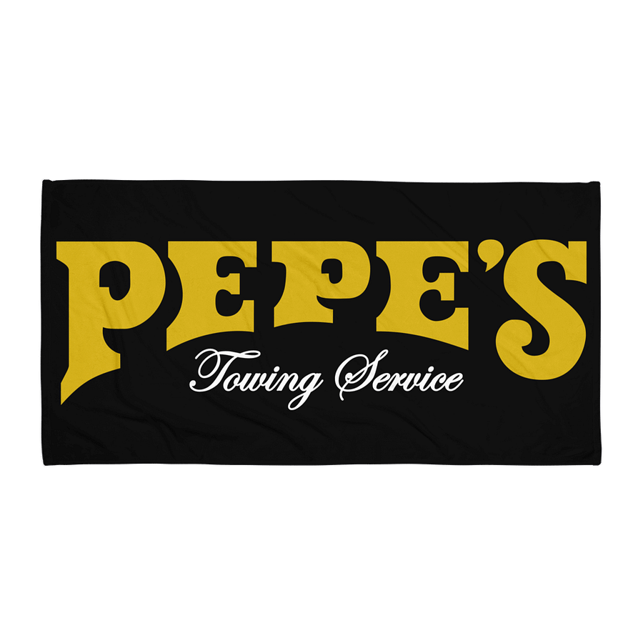 Pepe's Towel (Black) product image (1)