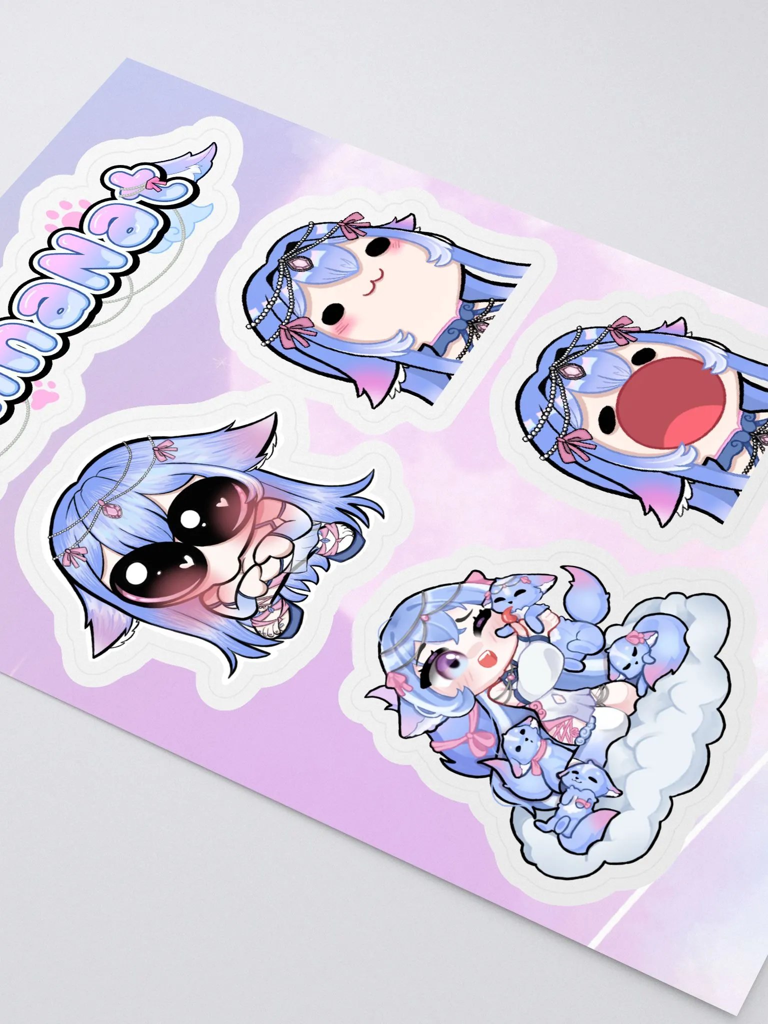 In the Clouds Sticker Sheet product image (2)