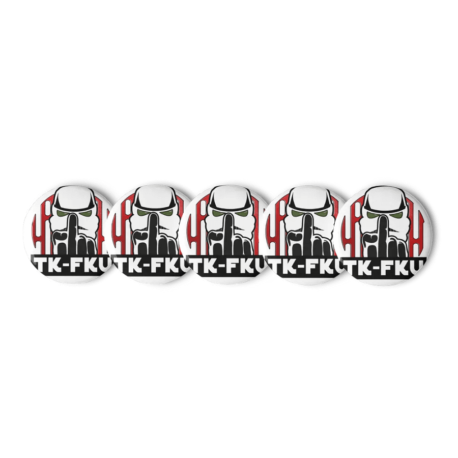 TK-FKU Pin Buttons Set. product image (2)