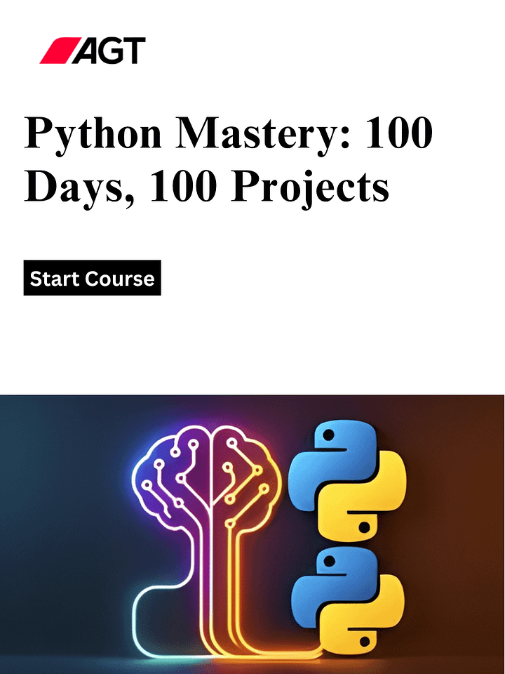 Python Mastery: 100 Days, 100 Projects product image (1)
