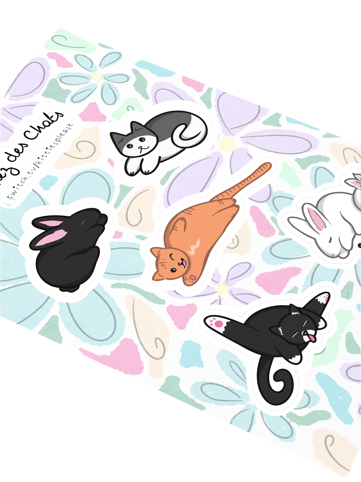 Chez des Chats Sticker Sheet product image (2)