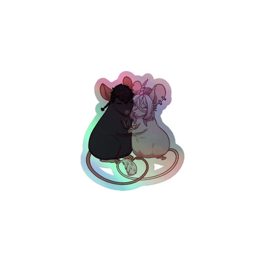 Ori And Jon Mice Holo Sticker product image (1)