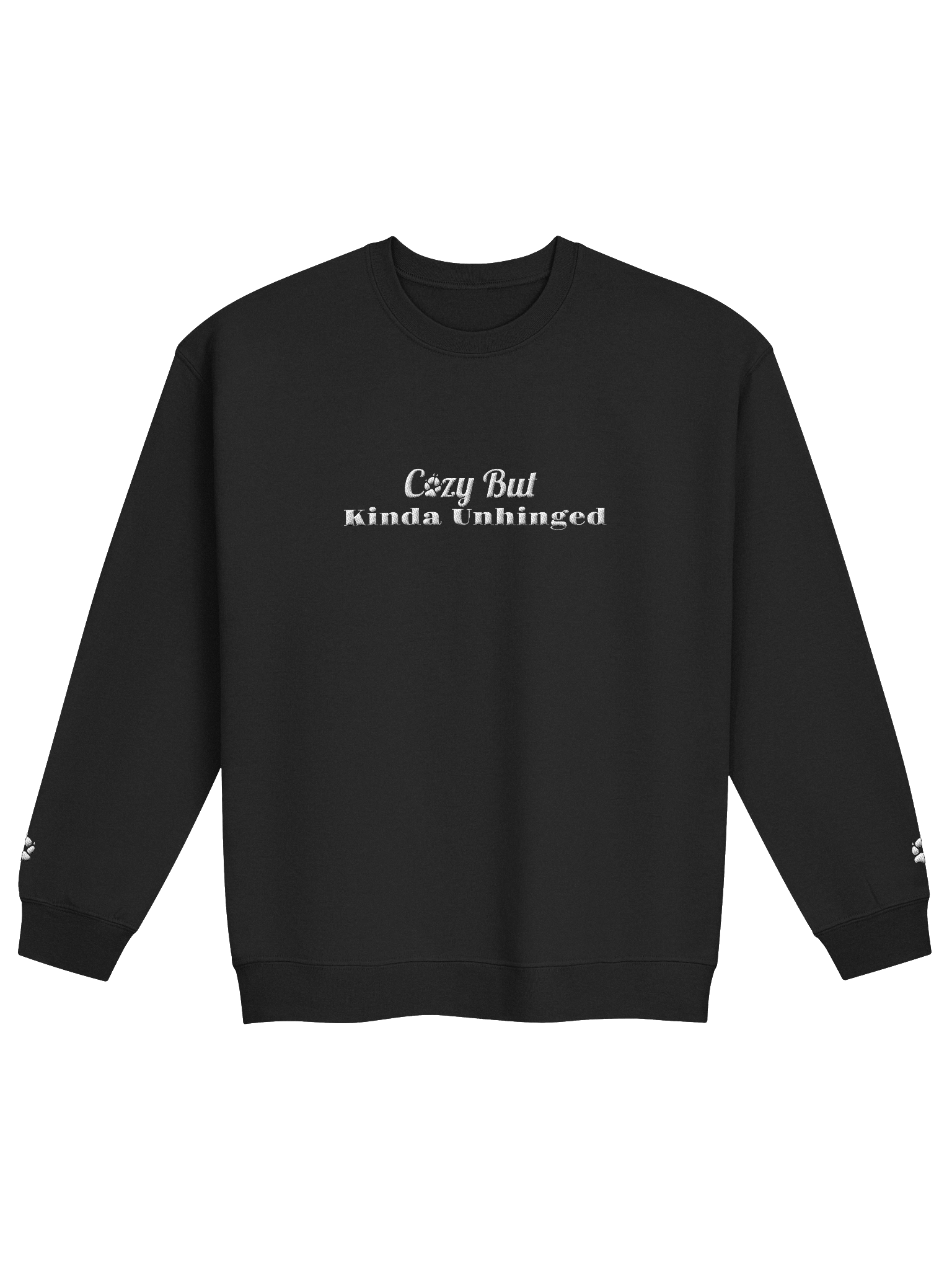 Cozy but kinda unhinged crewneck product image (5)
