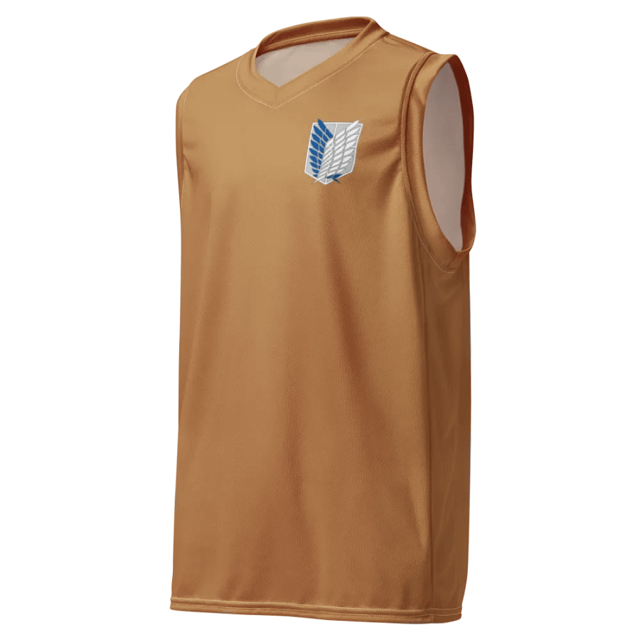 Attack on Titan Scout Regiment Logo Basketball Jersey product image (1)
