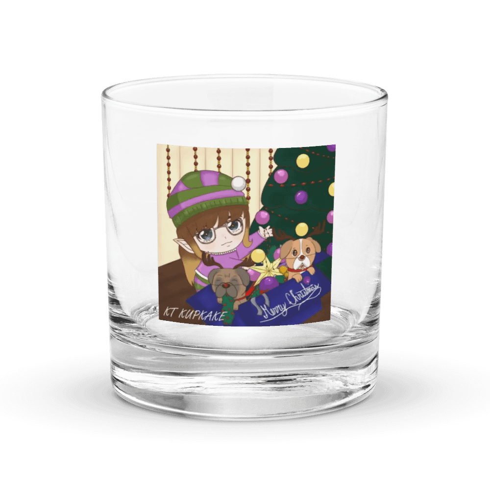 KT KUPKAKE XMAS ROCKS GLASS product image (1)