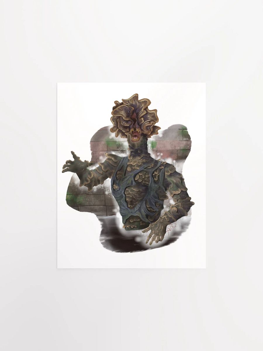 Cordyceps on White Print product image (1)