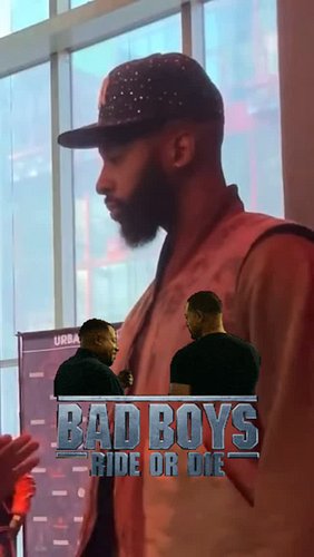 Hanging with @therealdennismcdonald and talking about #ReggieWick busting out of @badboys #RideOrDie