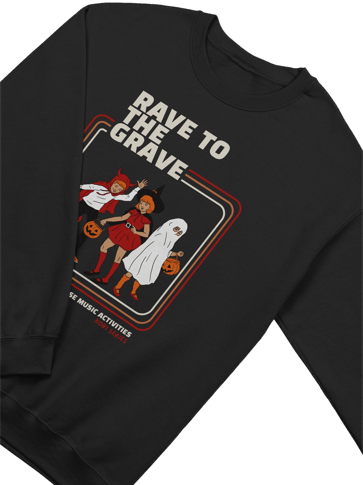 Rave to the Grave Halloween Crewneck product image (3)